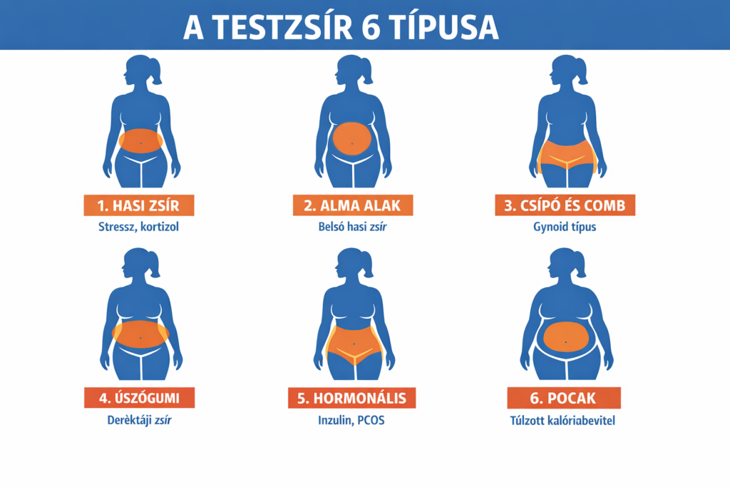 hasi zsír hat típusa