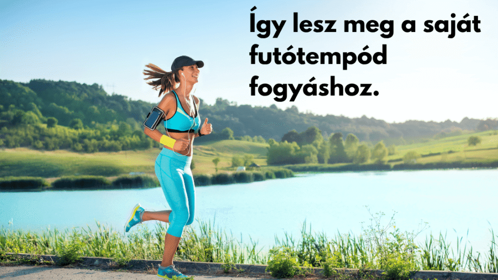 zsírégető tempóban futó nő